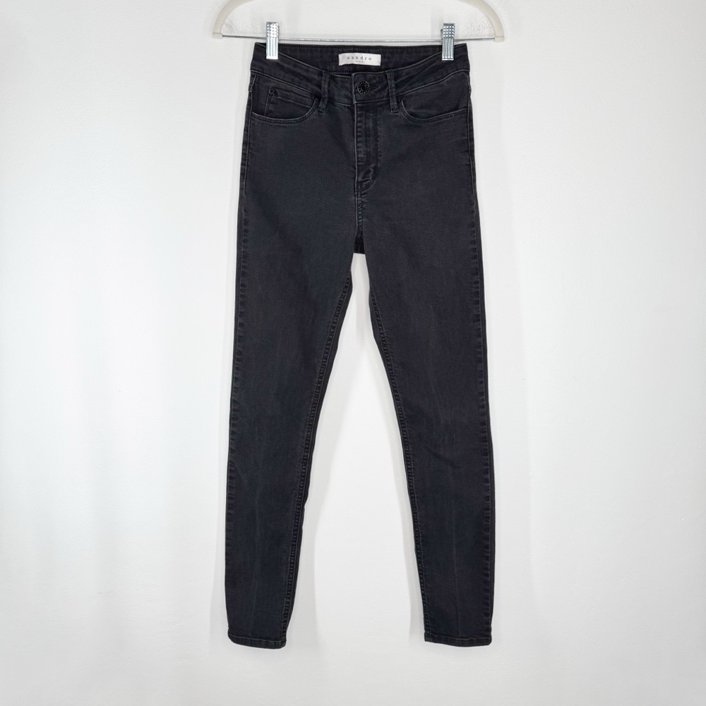 Sandro Black Skinny Jeans Women’s Size FR 36